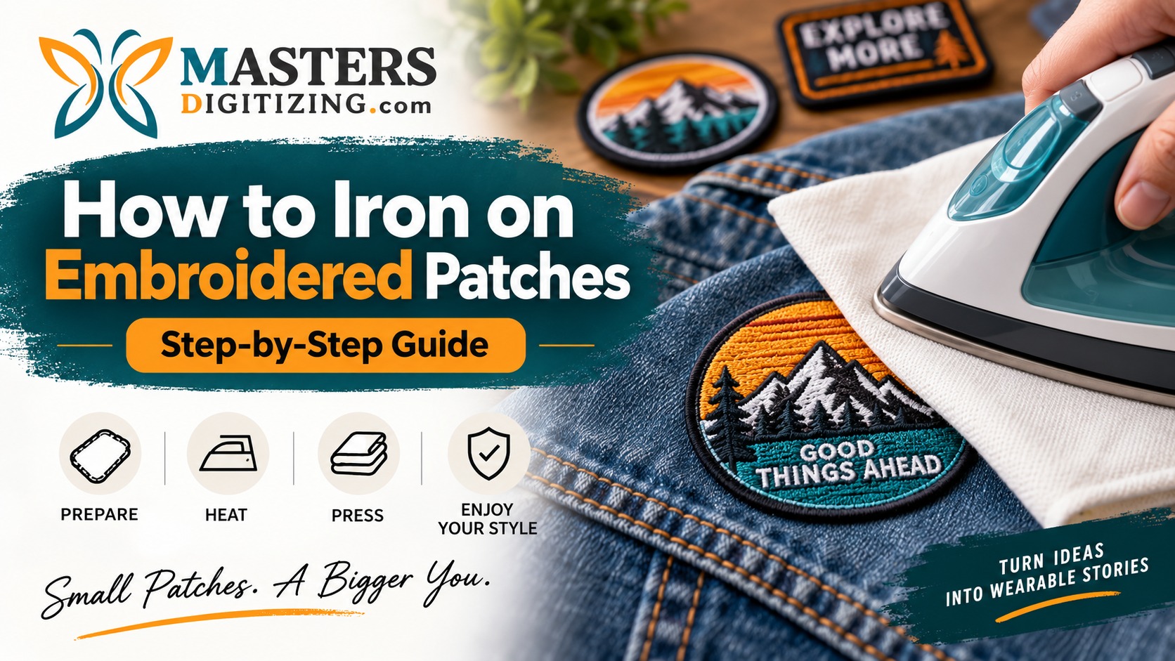 How to Iron on Embroidered Patches: Step-by-Step Guide